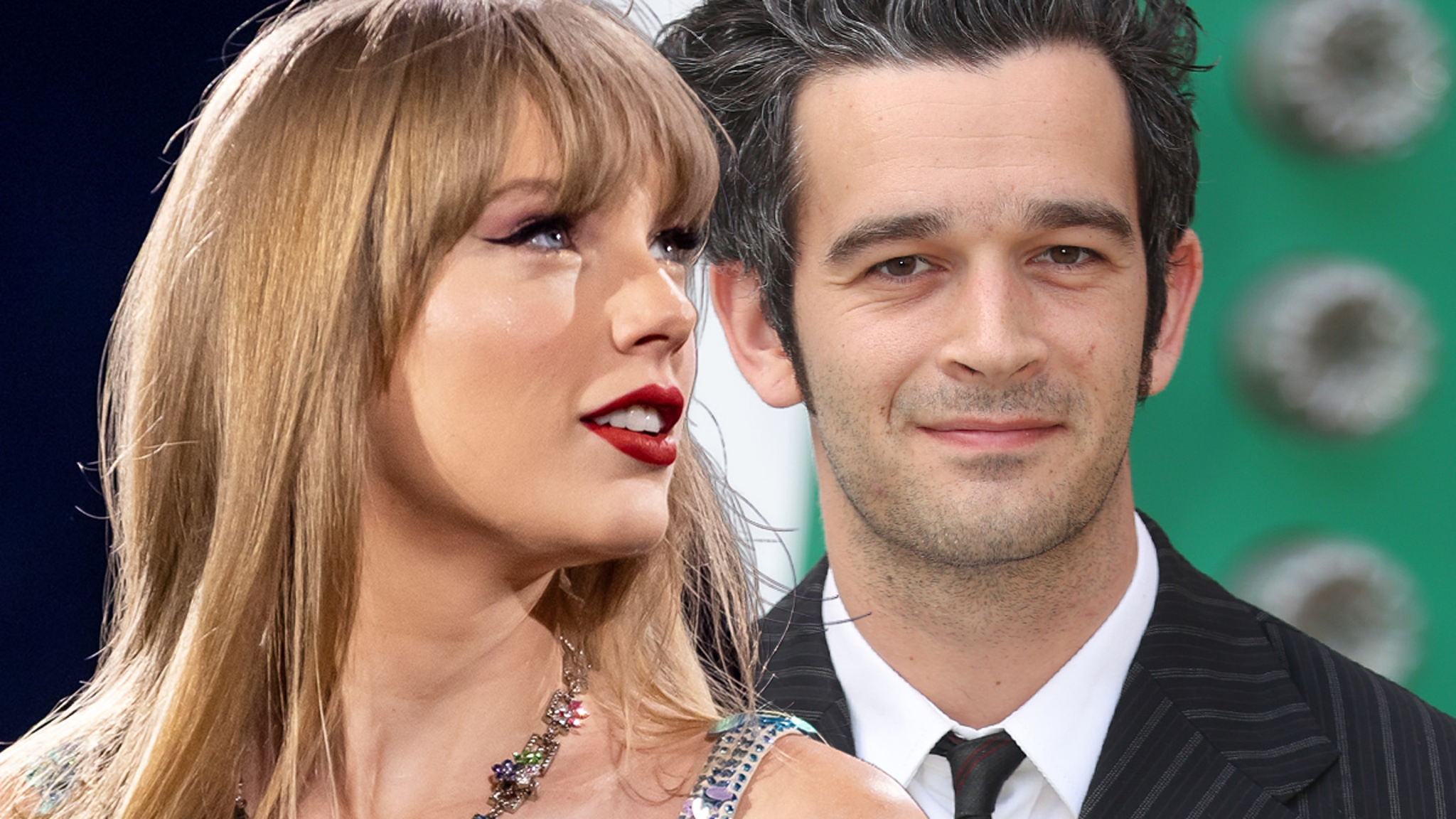 Taylor Swift & Rumored BF Matty Healy Photographed in Car Together